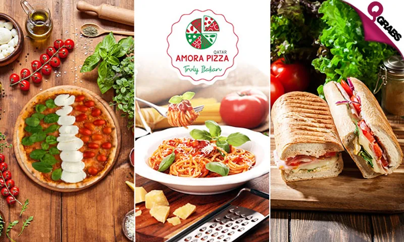 Open Voucher: Pizzas, Pastas, & More at Amora Pizza!